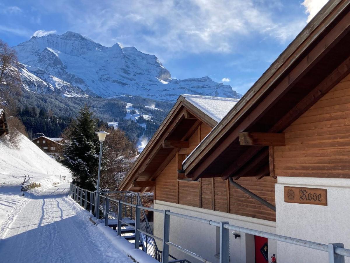 Apartment Rose Studio Y By Interhome Wengen Kültér fotó