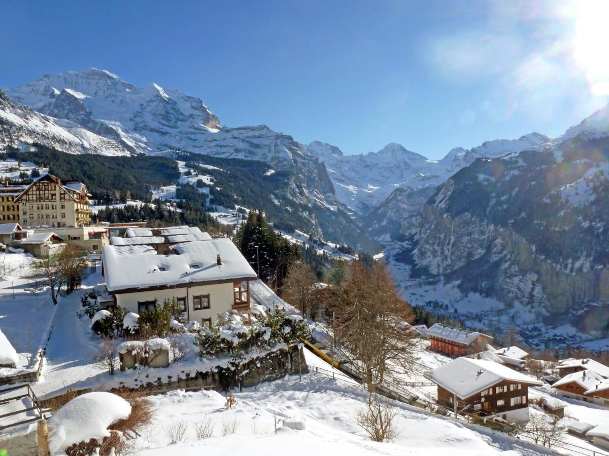 Apartment Rose Studio Y By Interhome Wengen Kültér fotó