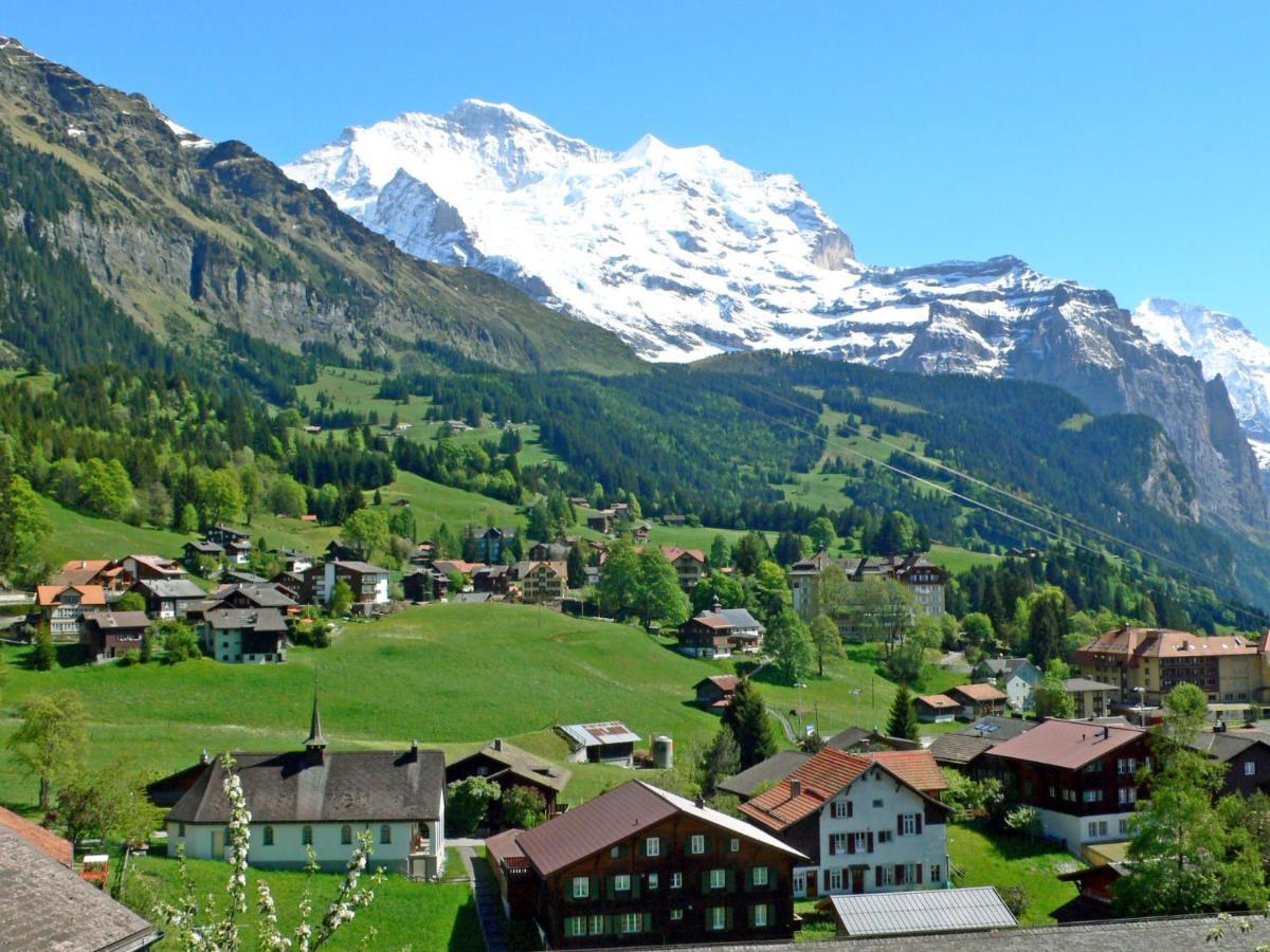 Apartment Rose Studio Y By Interhome Wengen Kültér fotó