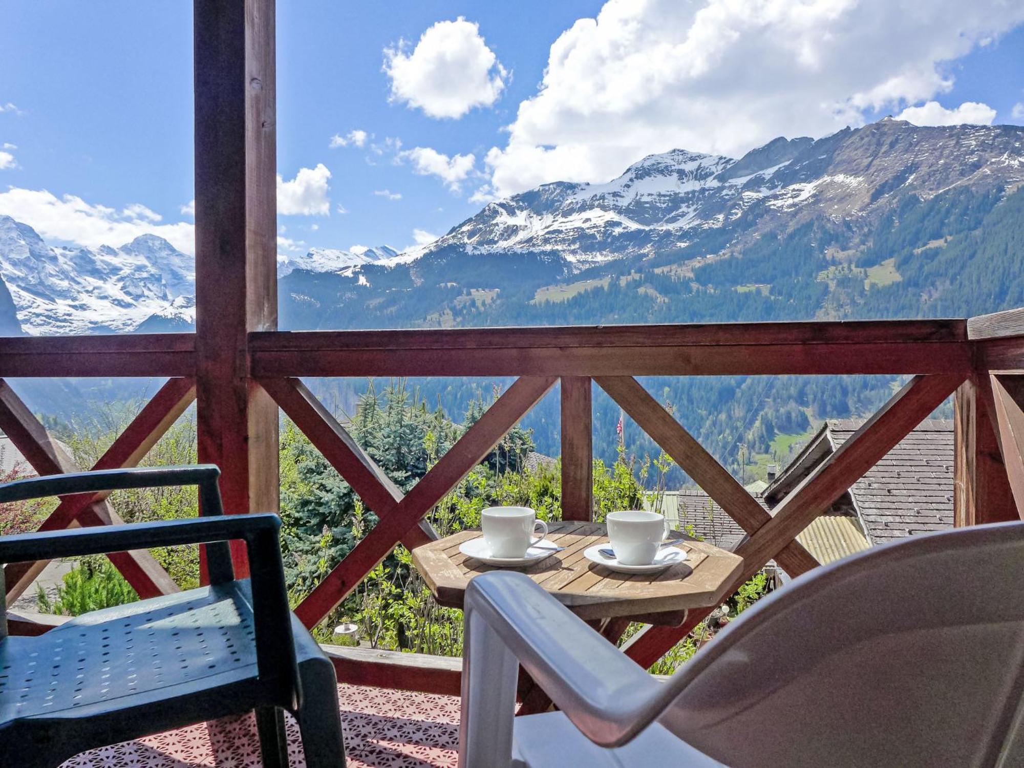 Apartment Rose Studio Y By Interhome Wengen Kültér fotó