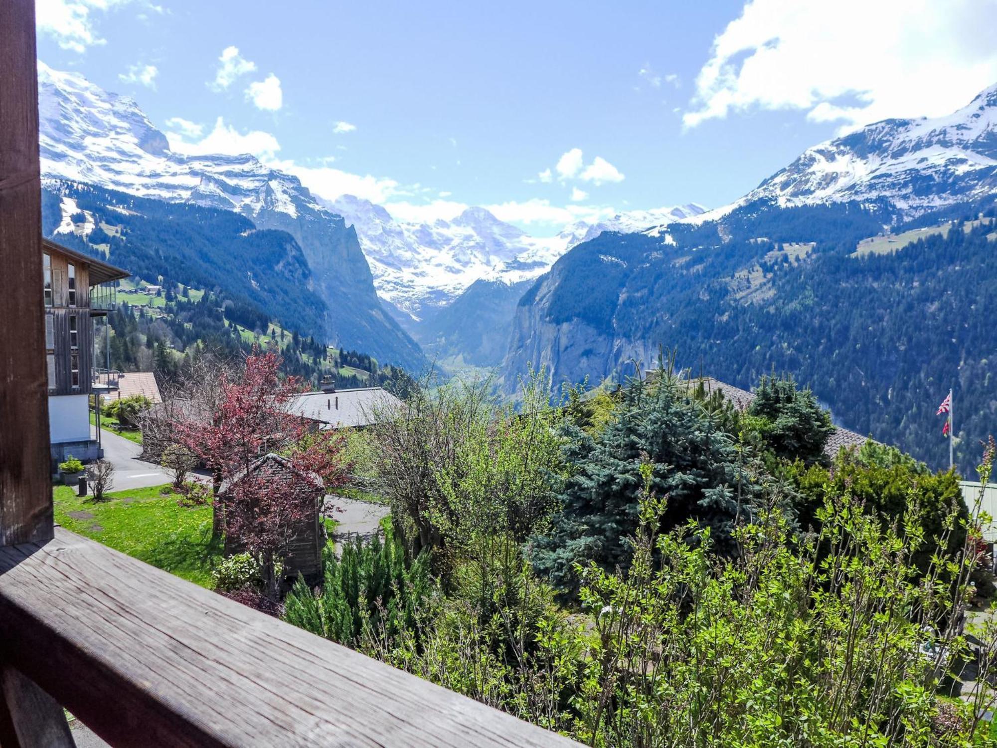 Apartment Rose Studio Y By Interhome Wengen Kültér fotó